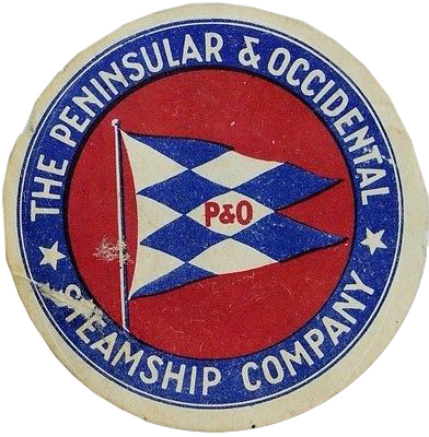 1940s-50s-Peninsular-Occidental-Steamship-Luggage-Label-F94